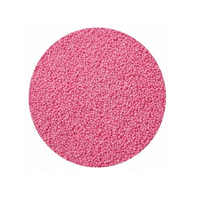 1 kg rosa Mohn darüber streuen