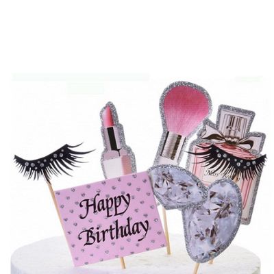 Nagelparfüm Wimpern Lippenstift 7 Stk