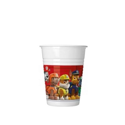 Paw Patrol plastic cup 200 ml 8 pcs