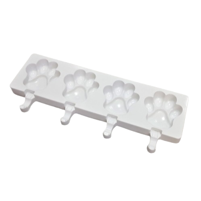 Form for popsicles - dog paws 4 pcs