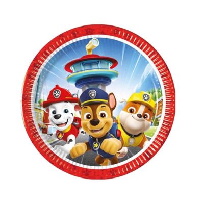 Paw Patrol plate 20 cm 8 pcs
