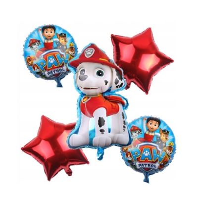 Foil balloon Paw Patrol Marshall 5 pcs