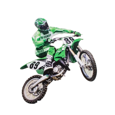 Scratch - Motorradgrün