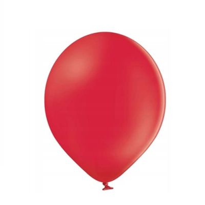 Matte red balloon 30 cm 1 pc