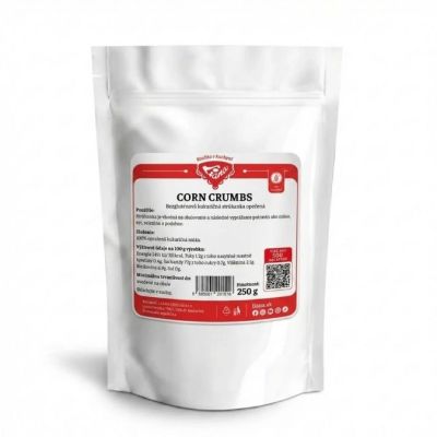 CORN CRUMBS Bezlepková kukuřičná stroukanka opečená 250g