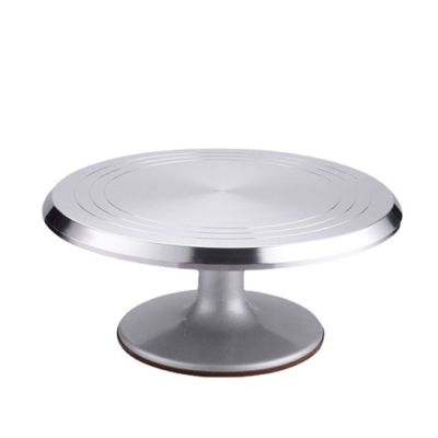 30 cm-es forgatható rozsdamentes acél/alumínium állvány