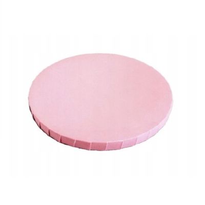 Extra thick pink cake mat 30 cm with decorative border