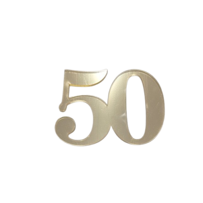 Goldacryl Nr. 50 stempeln