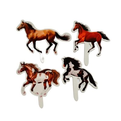 Graviertes Pferd 4 Blatt Papier