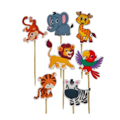 Stempel - ZOO-Tiere 8 Stk