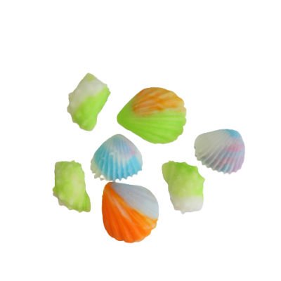 Marine-Set aus bunten Muscheln 7-tlg