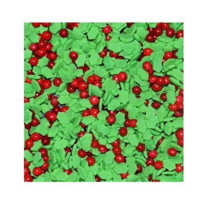 Streuen Sie 50 g Stechpalmenmischung darüber