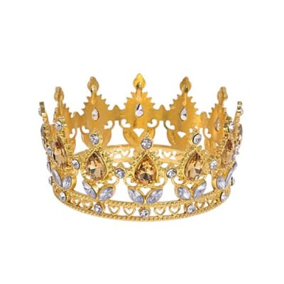 Durchmesser der goldenen Krone. 8 cm