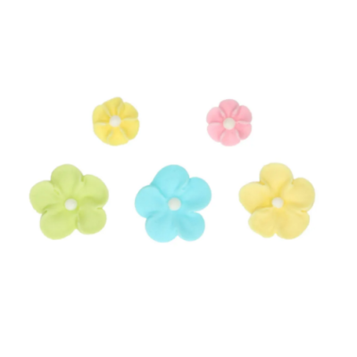 Pastellfarbene Blumen 32 Stk