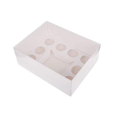 Krabička na 8 muffinů a dort 15x15 cm