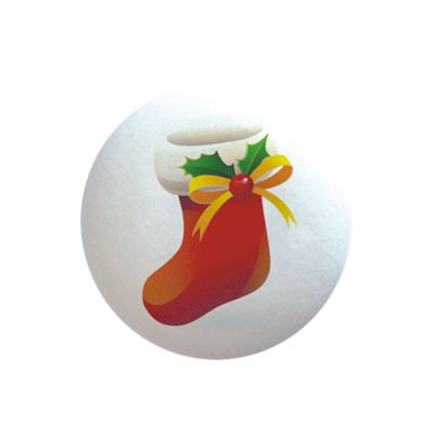 Weiße Baiser mit Stiefel 12 Stk