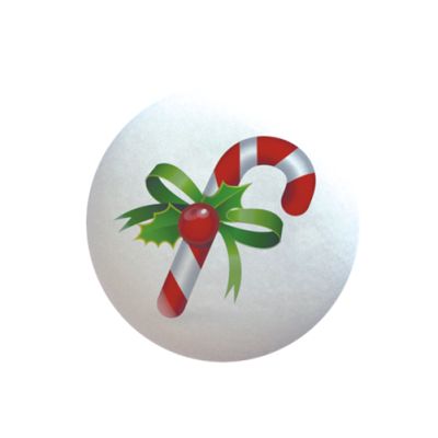 Weißes Baiser mit Lutscher 12 Stk