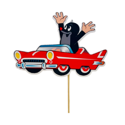 Impingement Maulwurf im Spielzeugauto