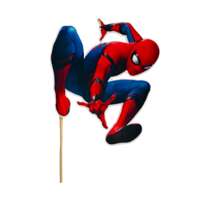Geprägtes Spiderman-Papier