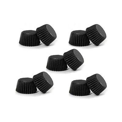 Pappbecher schwarz 32 x 22 mm 100 Stk