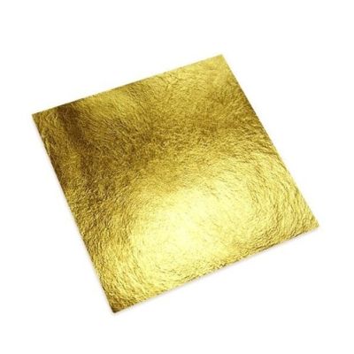 Essbares Gold 10 Blätter, 23 Karat, 5x5 cm