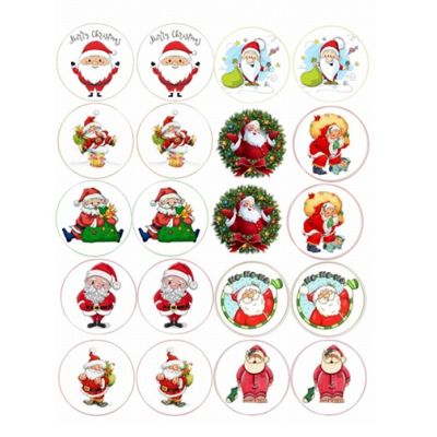 Oblátka - Mikuláš 20 ks A4