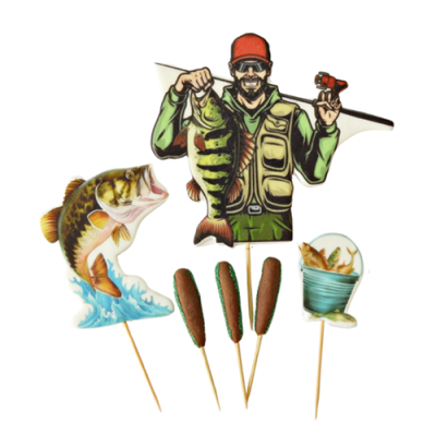 Fischer, Fisch, Fledermaus-Set