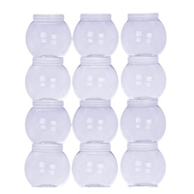 Round dessert cup with lid 12 pcs
