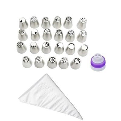 Satz Spitzen 23 Stück + 10 Taschen + Dreifachadapter