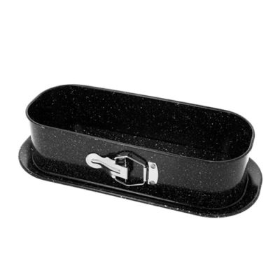 Formverstellbares Oval aus Edelstahl 34x15x8 cm