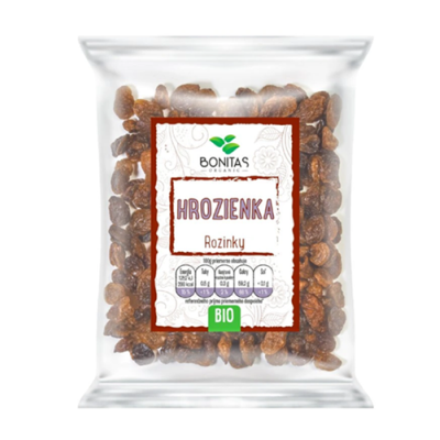 Hrozienka hnedé BIO 100g