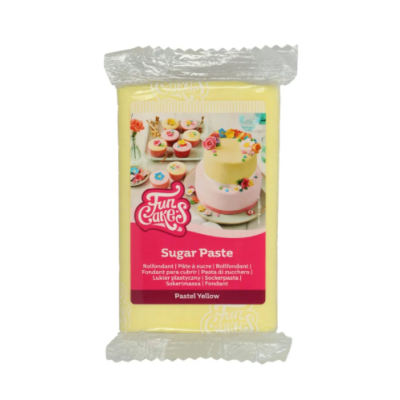 Zuckerpaste Pastellgelb 250g