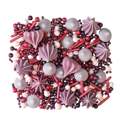 Streusel-Baiser-Kuchen-Mix lila-rot 40g