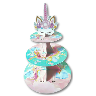 Muffin stand Unicorn 3 tier