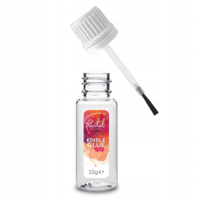 Lebensmittelkleber mit Pinsel Fractal 22g