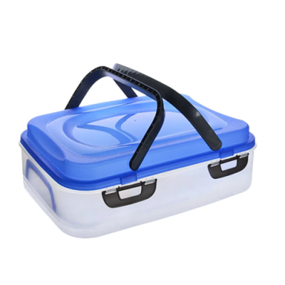 1 szintes desszertes doboz fogantyúkkal