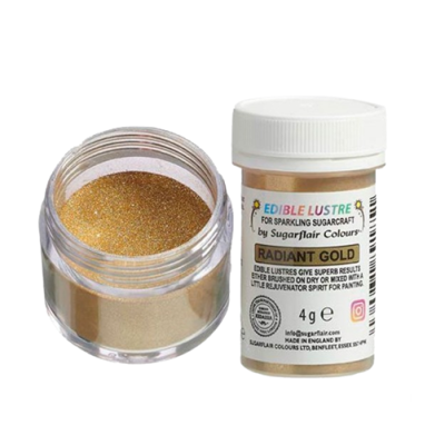 Złota farba proszkowa Lustre Radiant Gold 4 g