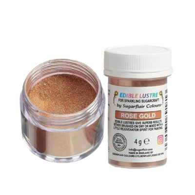Złota farba proszkowa Lustre Rose Gold 4 g