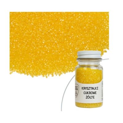 Streusel gelbe Kristalle 50 g