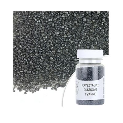 Schwarze Kristalle streuen 50 g