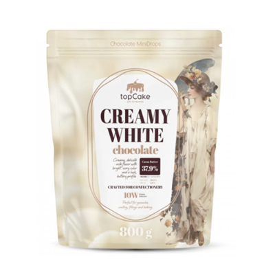 TopCake Kremowa Biała Czekolada 800g