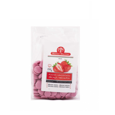 Lukier truskawkowy Master Martini 250 g