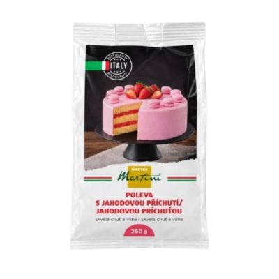Master Martini Erdbeer-Zuckerguss 250 g