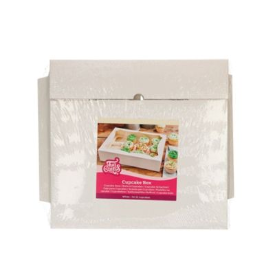 Pudełko na 12 muffinek białe 3 szt