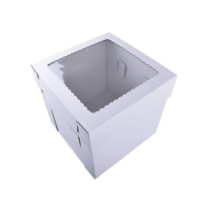 Pudełko na ciasto z okienkiem 30 x 30 x 15 cm