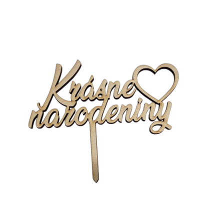 Gravur Happy Birthday Herz Holz