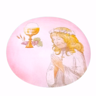 Oblatenmädchen und Kelch