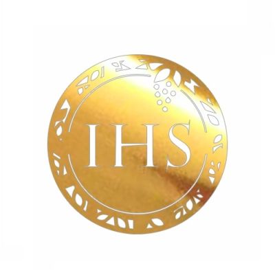 IHS Gold Acryl Gäste 7 cm