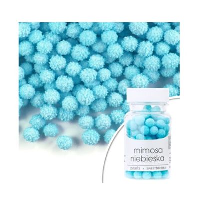 Mimosenblaue Perlen 40 g