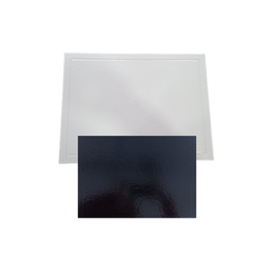 Podkładka dwustronna biało-czarna, gładka krawędź, 30 x 40 cm